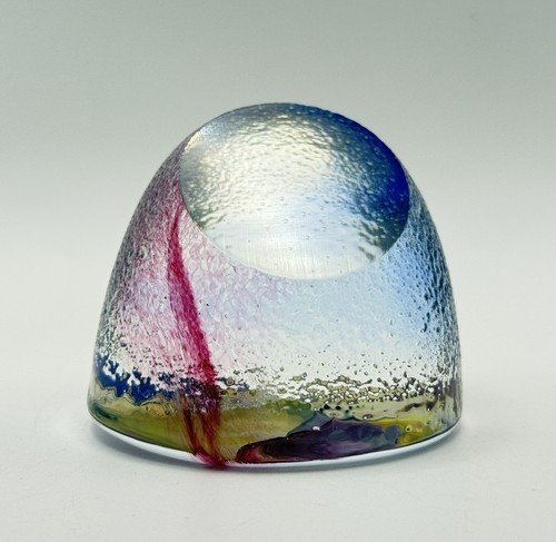 Studio art glass paperweight - art,