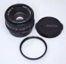YASHICA ML 50mm F2 Prime Lens