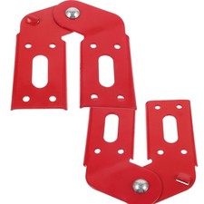  2 Pcs Attic Ladder Hinge System Extension Parts Hinges Replacement
