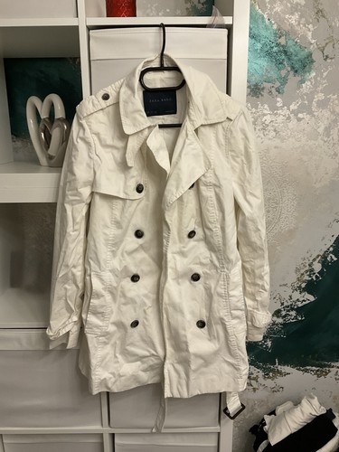 Zara basic cream - zara, belted