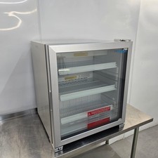 Display Freezer 90L Glass Door Ice Cream Frozen Under And Counter Top Polar G...