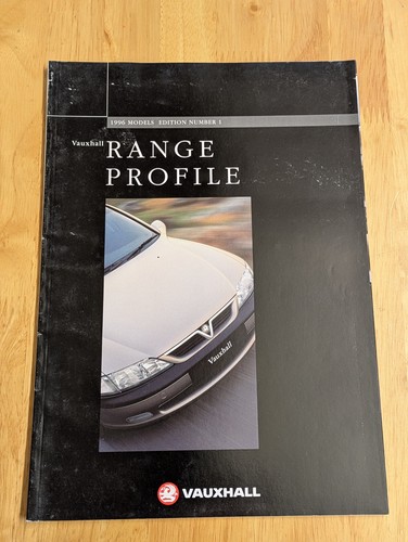 Vauxhall range brochure 1996 - vauxhall,