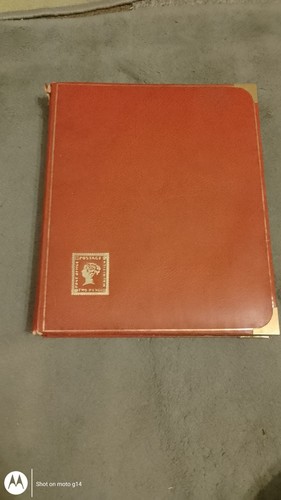 Stock book page - one, empty