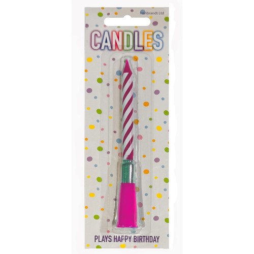 Musical candle party - candle, cake