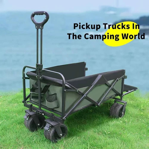 Heavy duty folding wagon cart - folding,