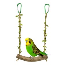 Pet Bird Parrot Swing Perch
