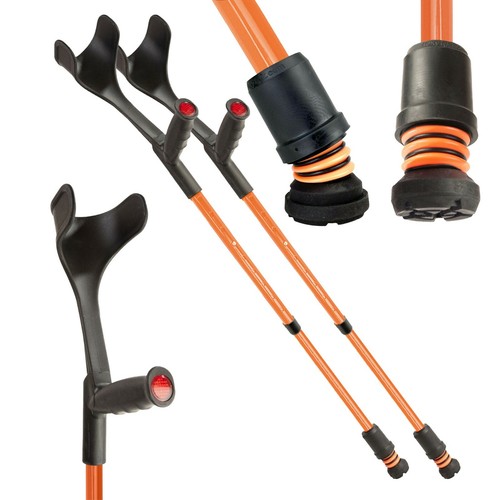 Flexyfoot open cuff crutches - flexyfoot,
