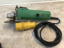 Hitachi 115mm 5” Angle Grinder 110V Site Grinder In Used Working Order