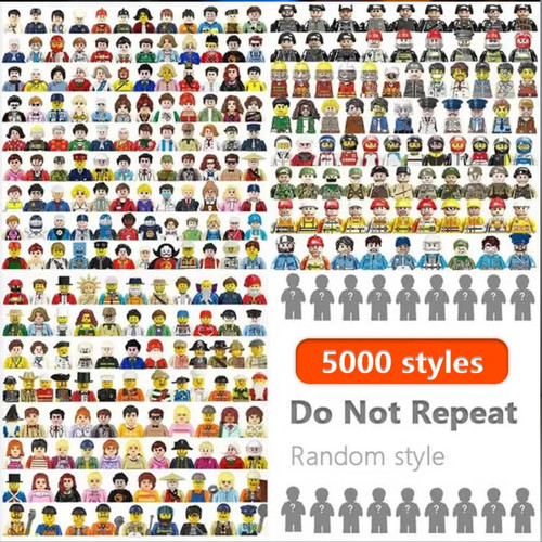 40x minifigures bundle job - 40x,