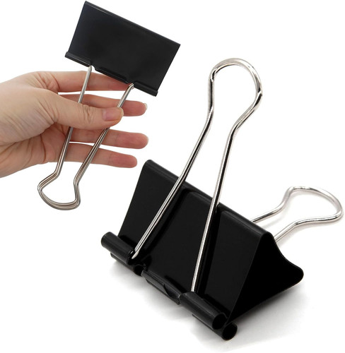 Bulldog clips 75mm extra - bulldog,