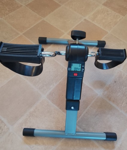 Portable pedal exerciser with