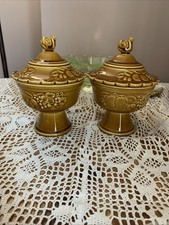 Pair Of Royal Worcester Crown