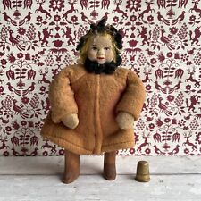 Antique Small Russian Wooden