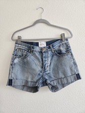 ONE TEASPOON RAIDER Rigid Blue Denim Classic 5 pockets Shorts size 26 New no Tag