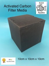 Aquarium Filter Activated Carbon Block Cuttable Charcoal Block Removes Toxins