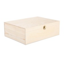 Natural Finish Wooden Storage