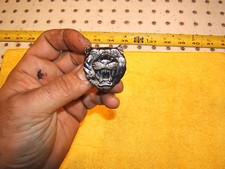 Jaguar XJ8 VP 2000 sedan Front grille top JAGUAR head Genuine OEM 1 Emblem only