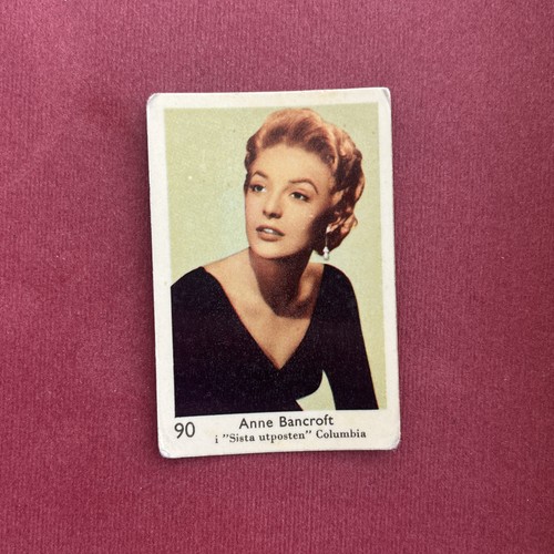 Anne bancroft 1957 dutch - anne, gum