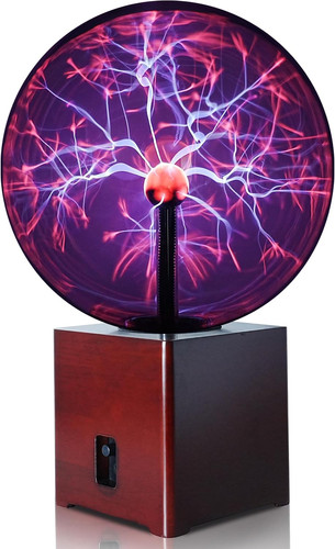 Inch plasma ball red brown - plasma,