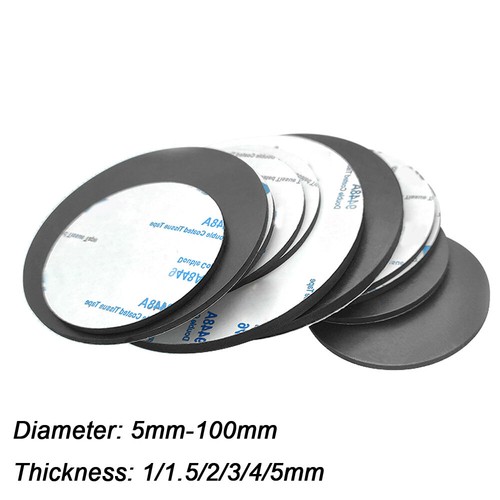 Solid round self adhesive - solid,