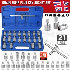 21PCS 3/8" Oil Drain Sump Plug