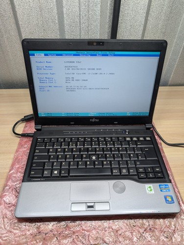 Fujitsu lifebook s762 - fujitsu,