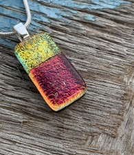 Dichroic Glass Pendant
