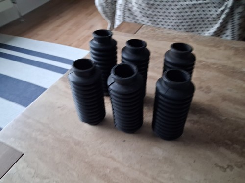 Motorbike rubber fork cover