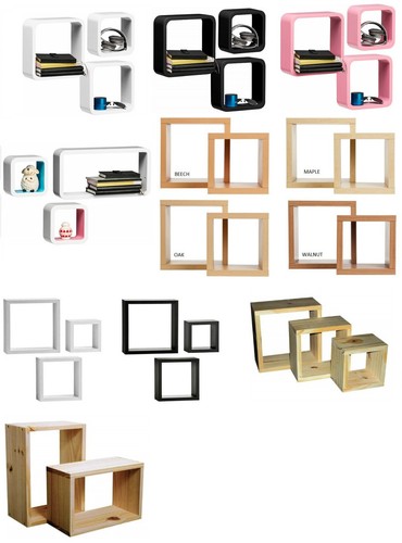 Mdf wooden floating - floating, cubes