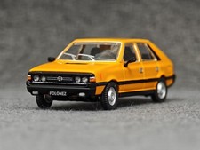 CZ Perka 1:64 Yellow 1987 FSO POLONEZ MR'87 Classic Model Diecast Display Car 