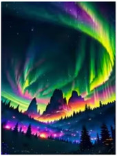 Printed Cross Stitch Kit 11 ct