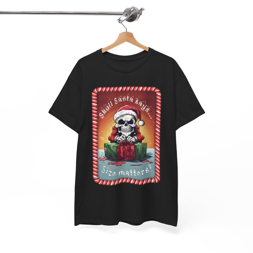 Skull santa size - size, funny