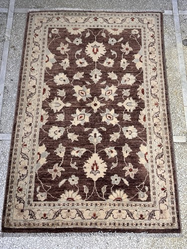 Brown handmade afghan ziegler - brown,