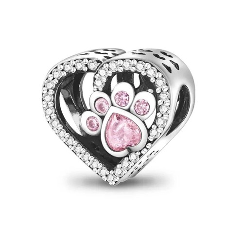 S925 sterling silver pink - silver,