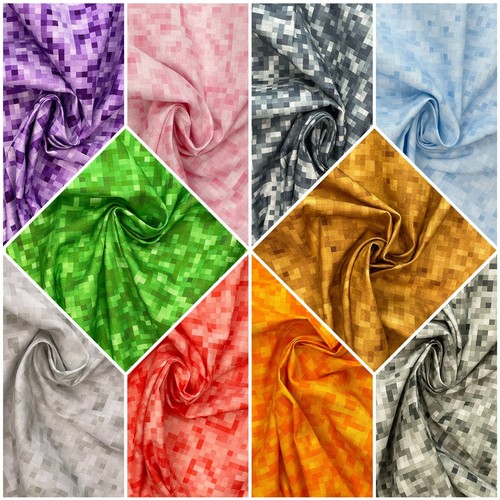 Minecraft cotton fabric - cotton,