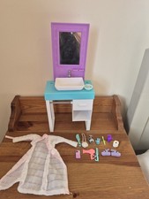 Barbie Bathroom Sink, Mirror &