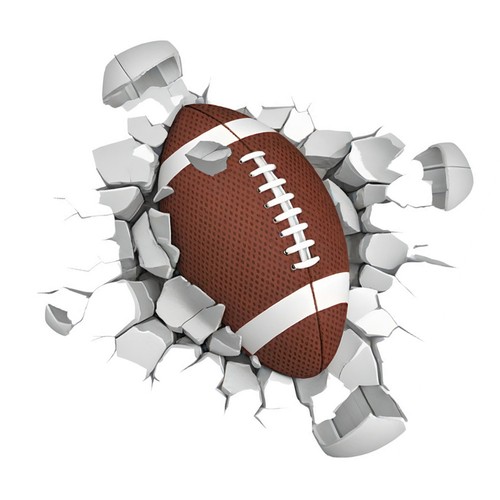 Pvc rugby ball - rugby, wall