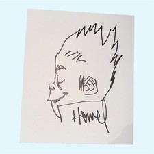 Signed Jamie Hewlett 10x12