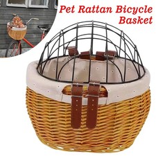 Pet Bicycle Basket Cat Dog