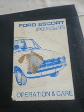 Ford Escort Mk2 Popular Owners