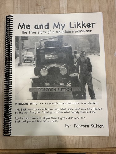 Popcorn sutton book and my - popcorn,