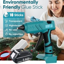 Cordless Hot Melt Glue Gun +