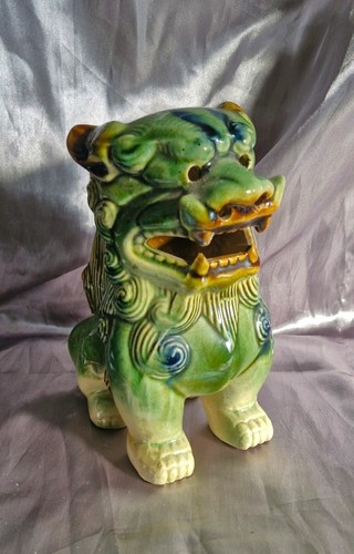 Vintage ceramic chinese foo - chinese,