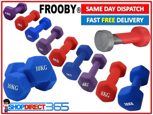 Neoprene dumbbells weights - dumbbells,