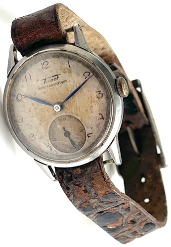Wristwatch antique tissot - wristwatch,