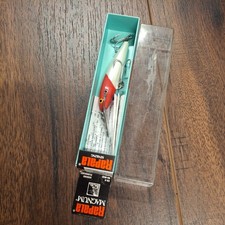 Vintage Rapala CD-9 RH-MAG Red Head Finland Fishing Lure, New