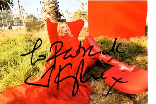 Kylie minogue autographed - minogue,