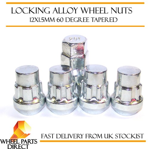 Locking wheel nuts 12x1 - nuts, 12x1.5
