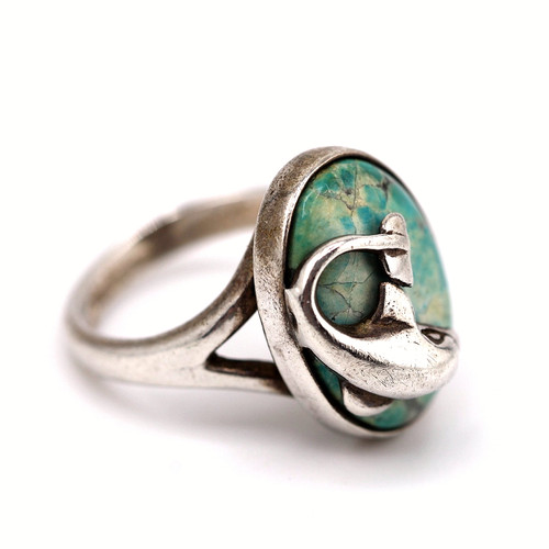 Women ring vintage 925 - women's,