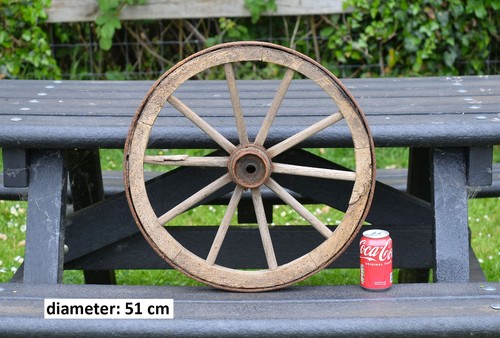 Vintage old wooden - cart, wagon